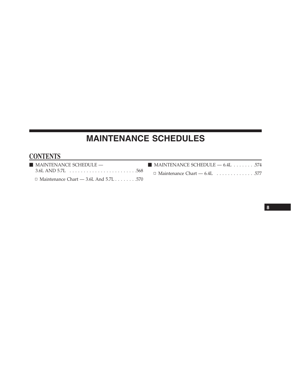 Dodge 2015 Challenger - Owner Manual User Manual | Page 569 / 618