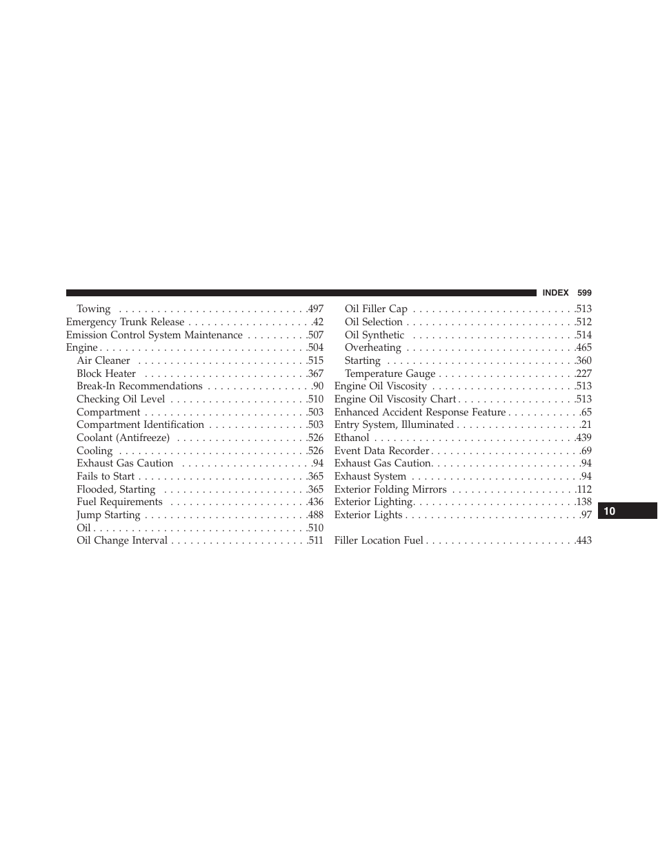 Dodge 2015 Challenger - Owner Manual User Manual | Page 601 / 618