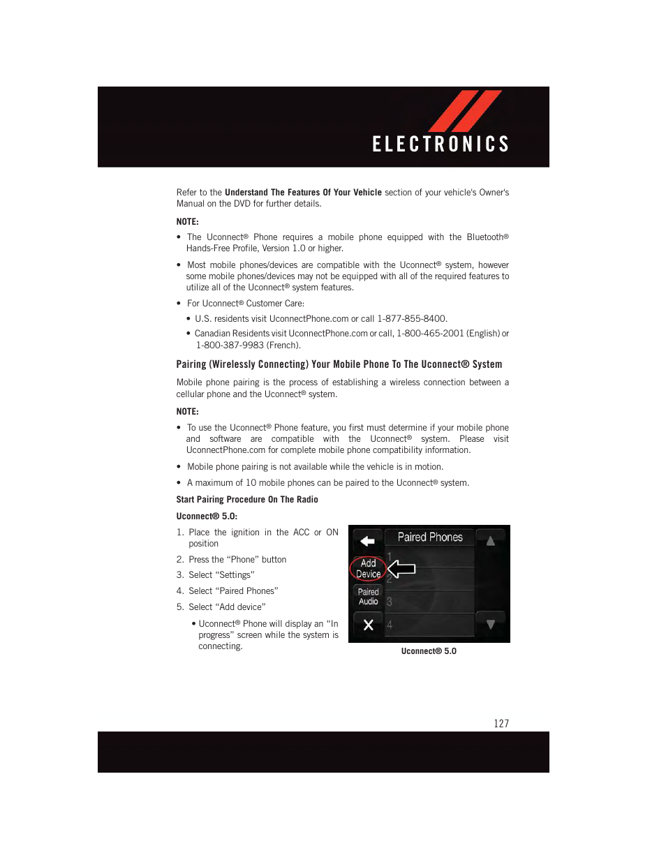 Dodge 2015 Challenger - User Guide User Manual | Page 129 / 236