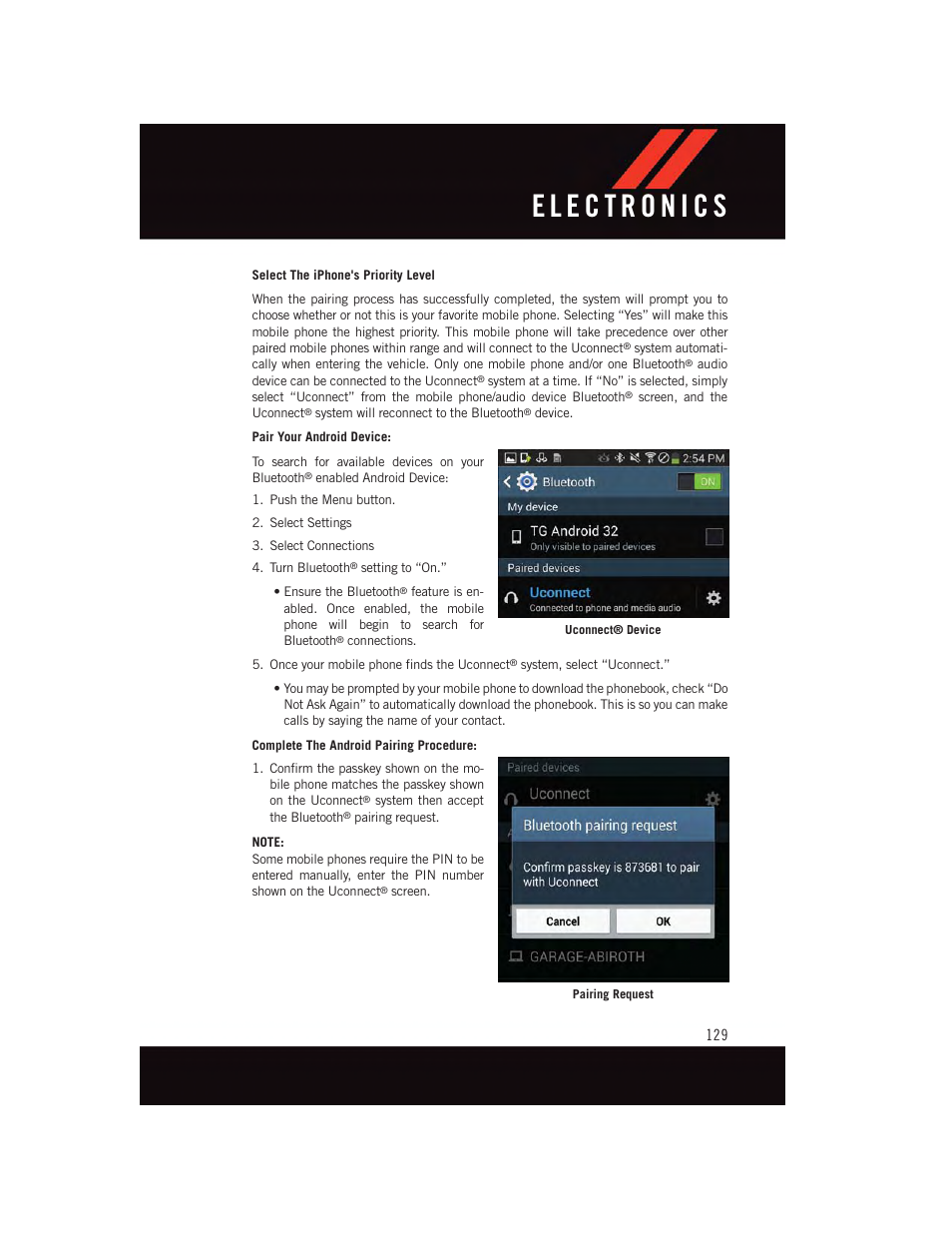 Dodge 2015 Challenger - User Guide User Manual | Page 131 / 236