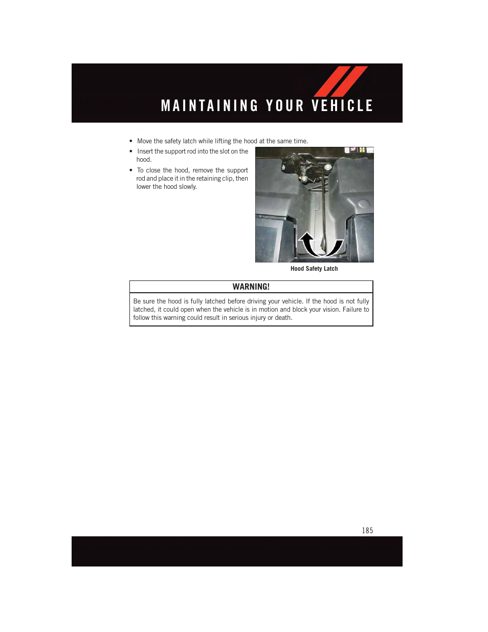 Dodge 2015 Challenger - User Guide User Manual | Page 187 / 236