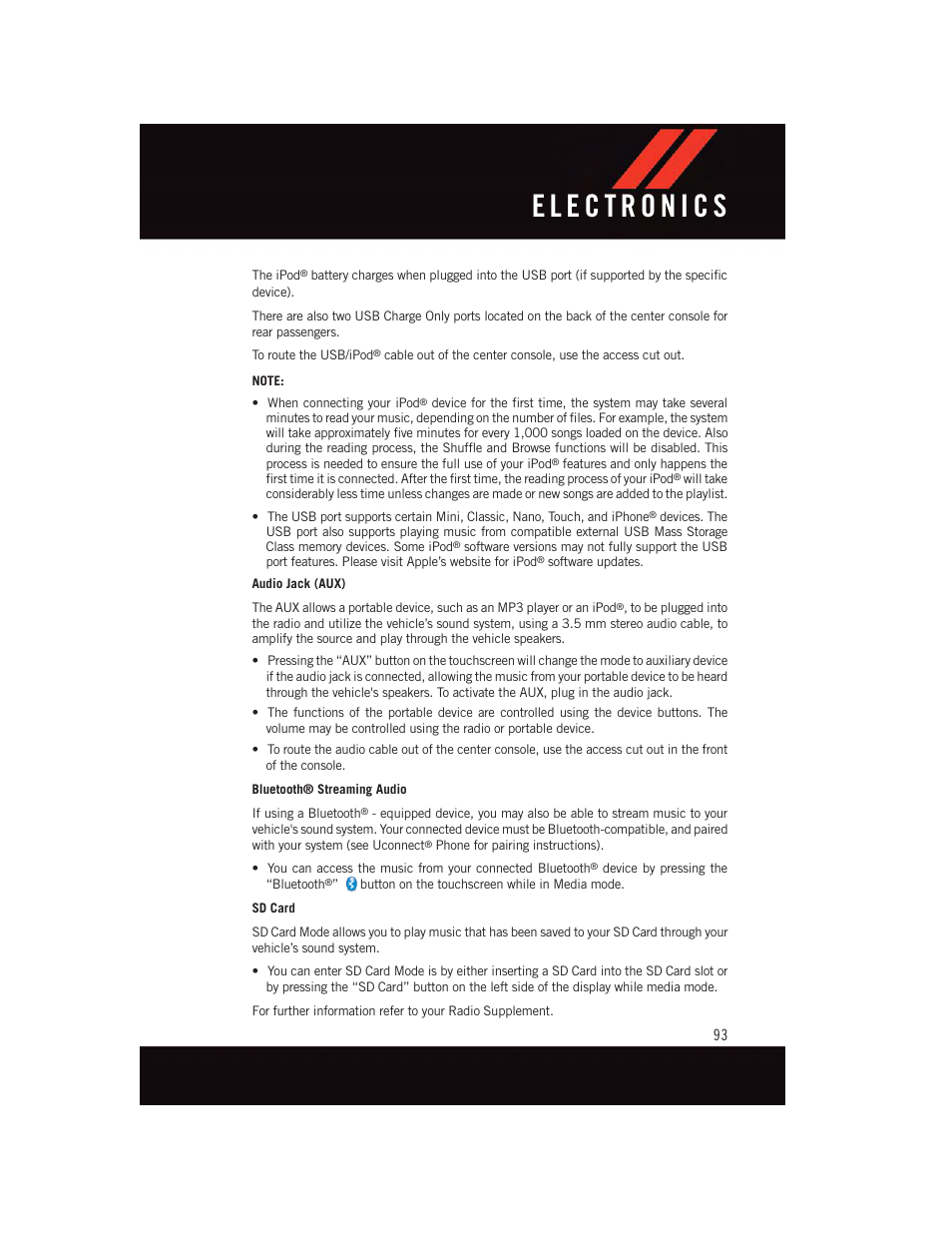 Dodge 2015 Challenger - User Guide User Manual | Page 95 / 236