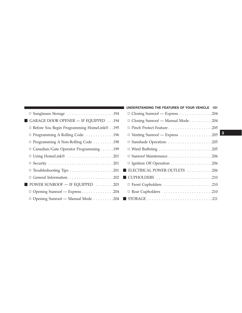 Dodge 2015 Challenger-SRT - Owner Manual User Manual | Page 103 / 579