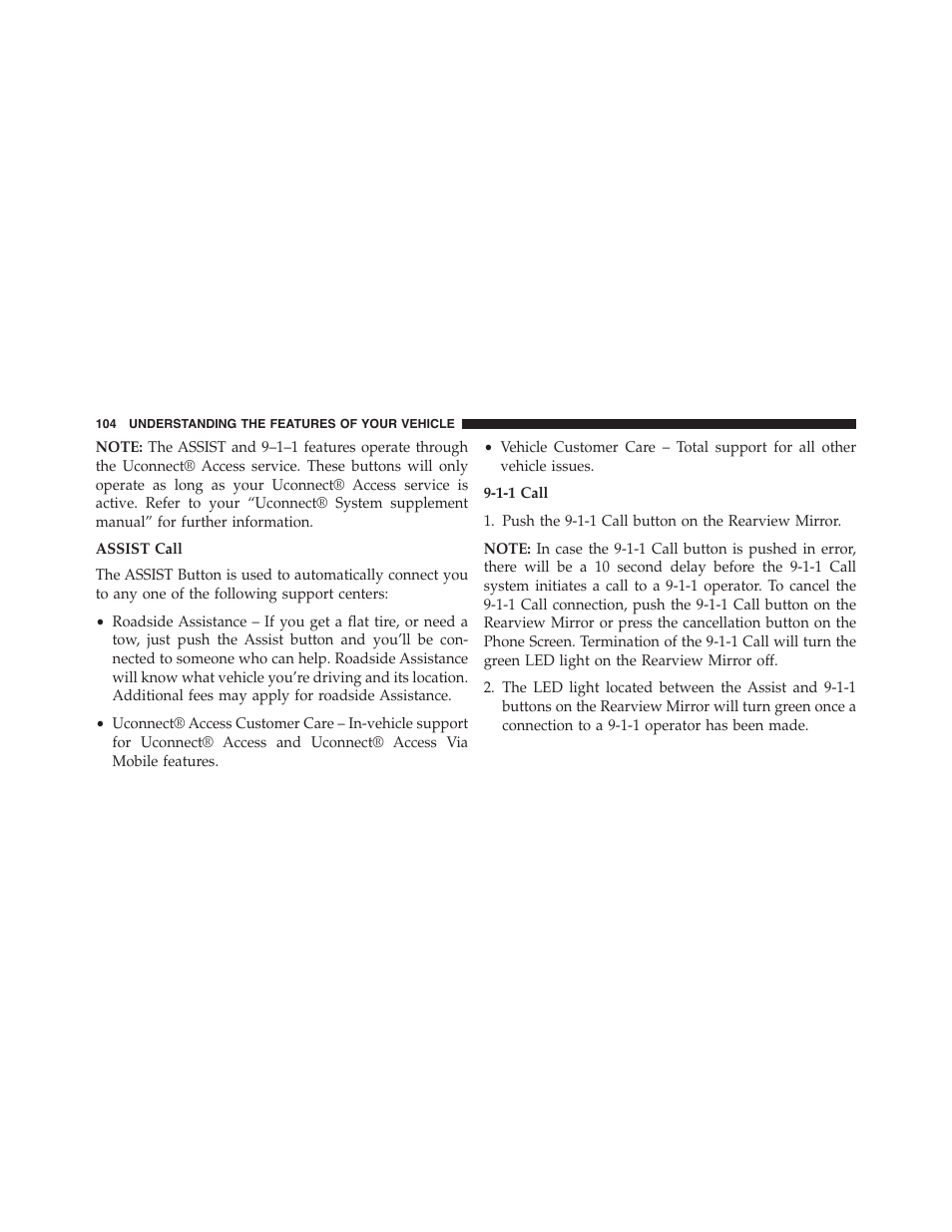 Dodge 2015 Challenger-SRT - Owner Manual User Manual | Page 106 / 579