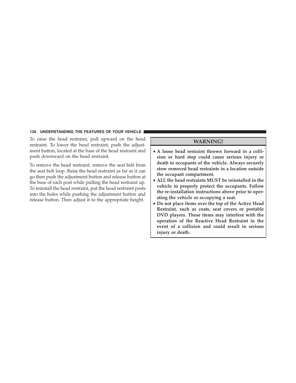 Dodge 2015 Challenger-SRT - Owner Manual User Manual | Page 132 / 579