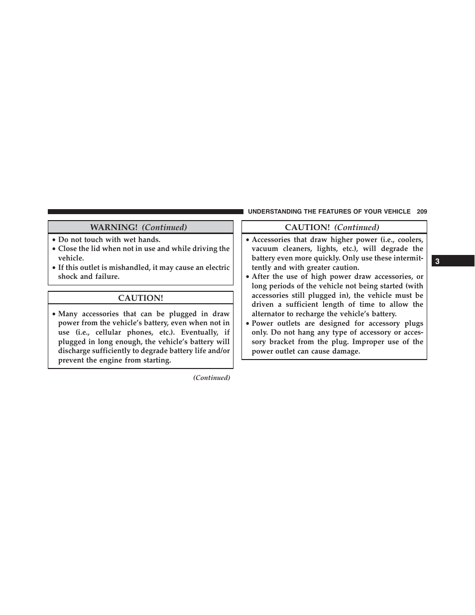 Dodge 2015 Challenger-SRT - Owner Manual User Manual | Page 211 / 579
