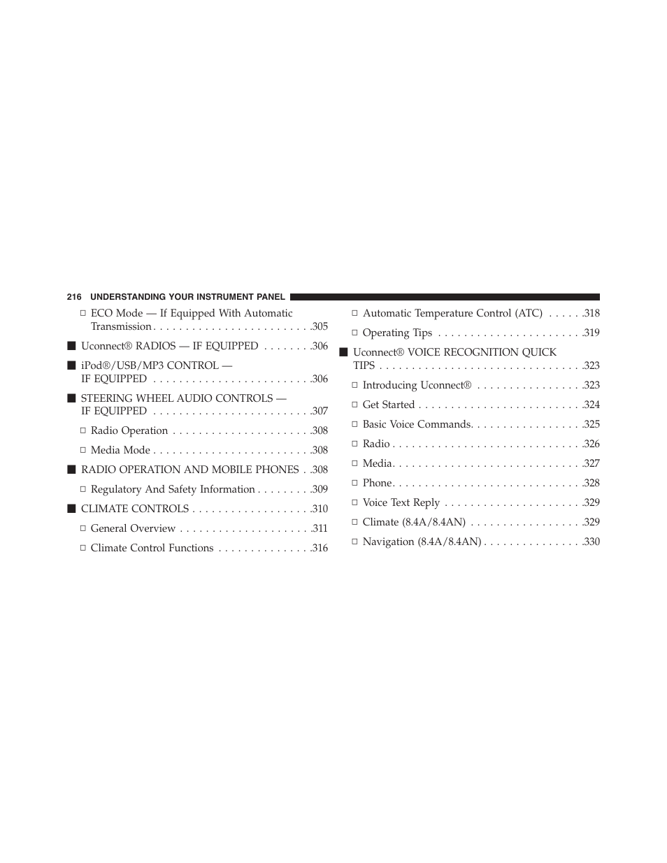 Dodge 2015 Challenger-SRT - Owner Manual User Manual | Page 218 / 579