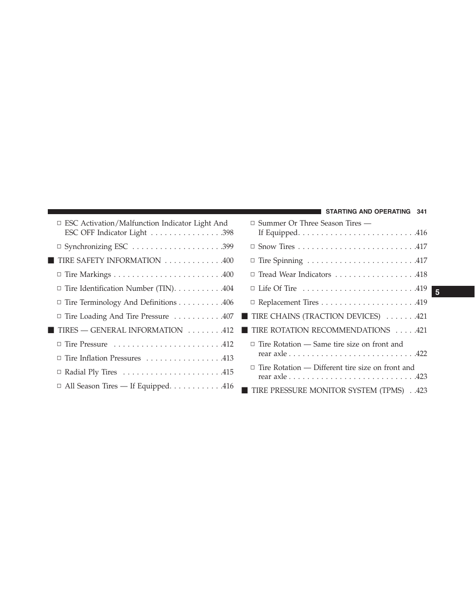 Dodge 2015 Challenger-SRT - Owner Manual User Manual | Page 343 / 579
