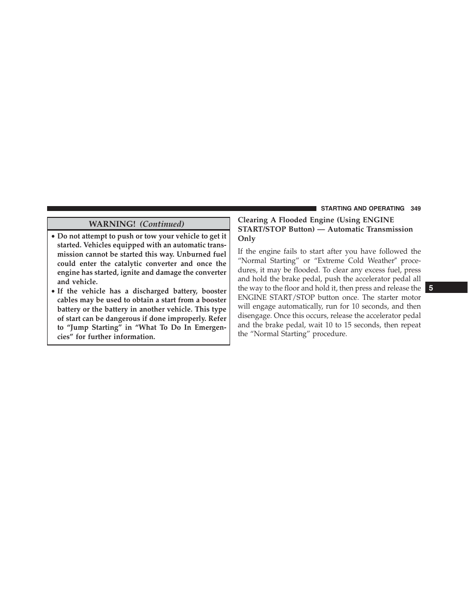 Dodge 2015 Challenger-SRT - Owner Manual User Manual | Page 351 / 579