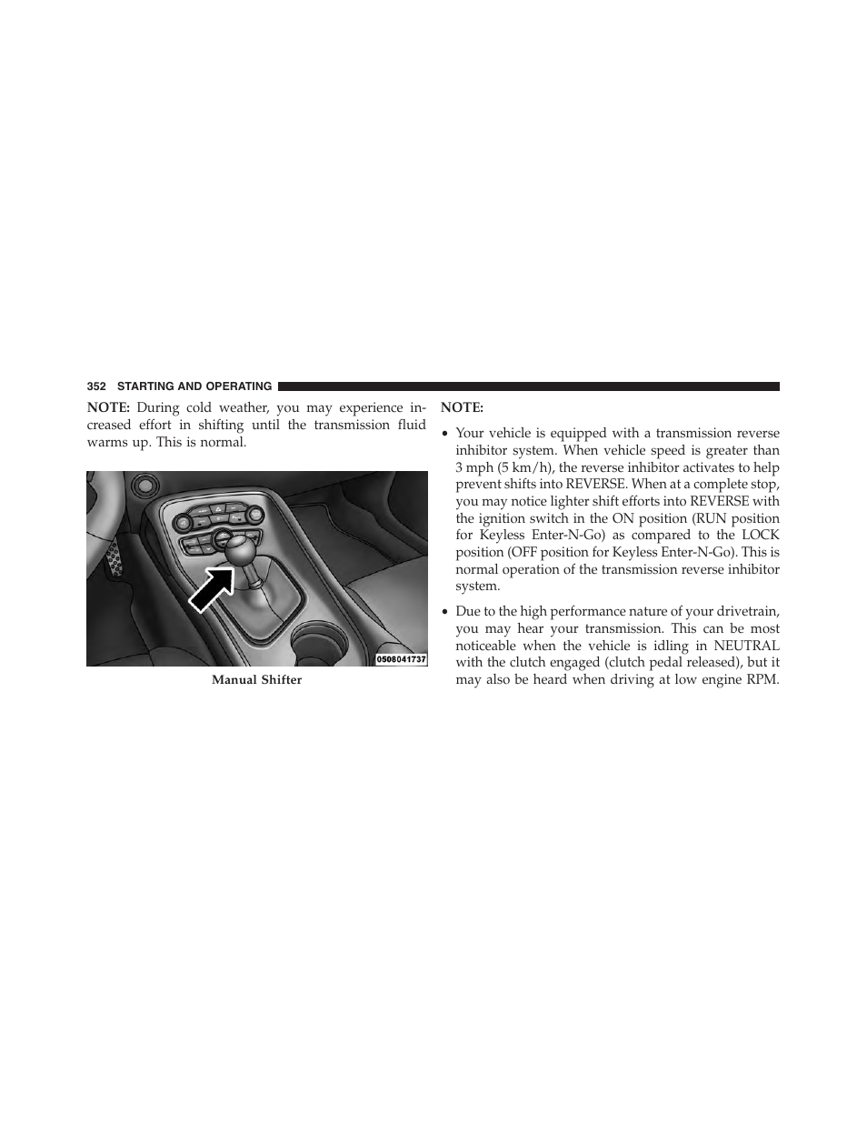 Dodge 2015 Challenger-SRT - Owner Manual User Manual | Page 354 / 579