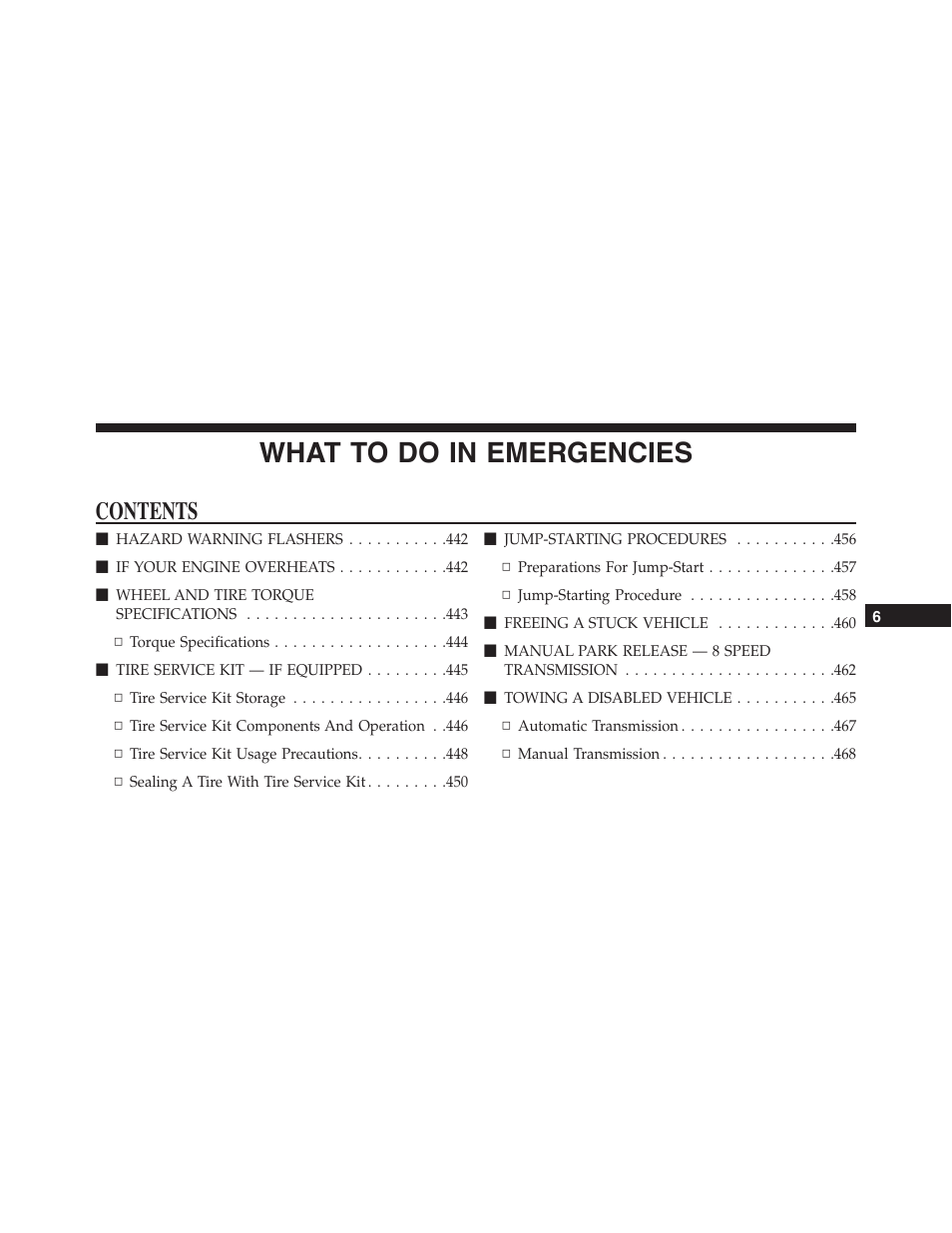 Dodge 2015 Challenger-SRT - Owner Manual User Manual | Page 443 / 579