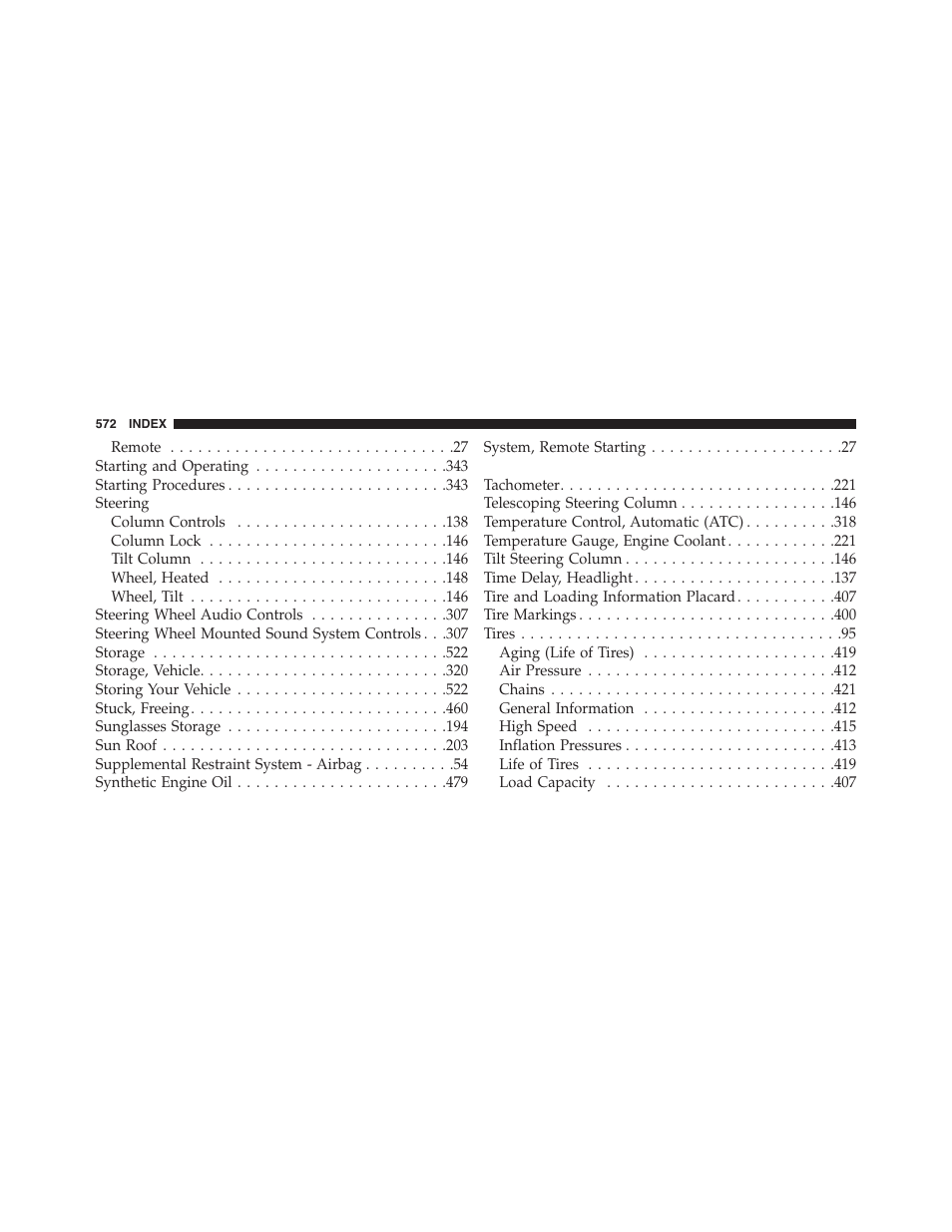 Dodge 2015 Challenger-SRT - Owner Manual User Manual | Page 574 / 579