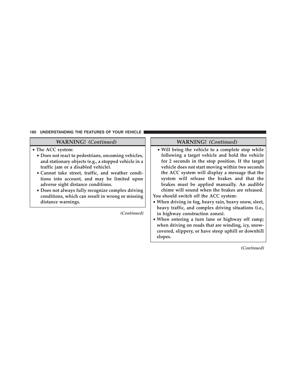 Dodge 2015 Charger - Owner Manual User Manual | Page 182 / 638