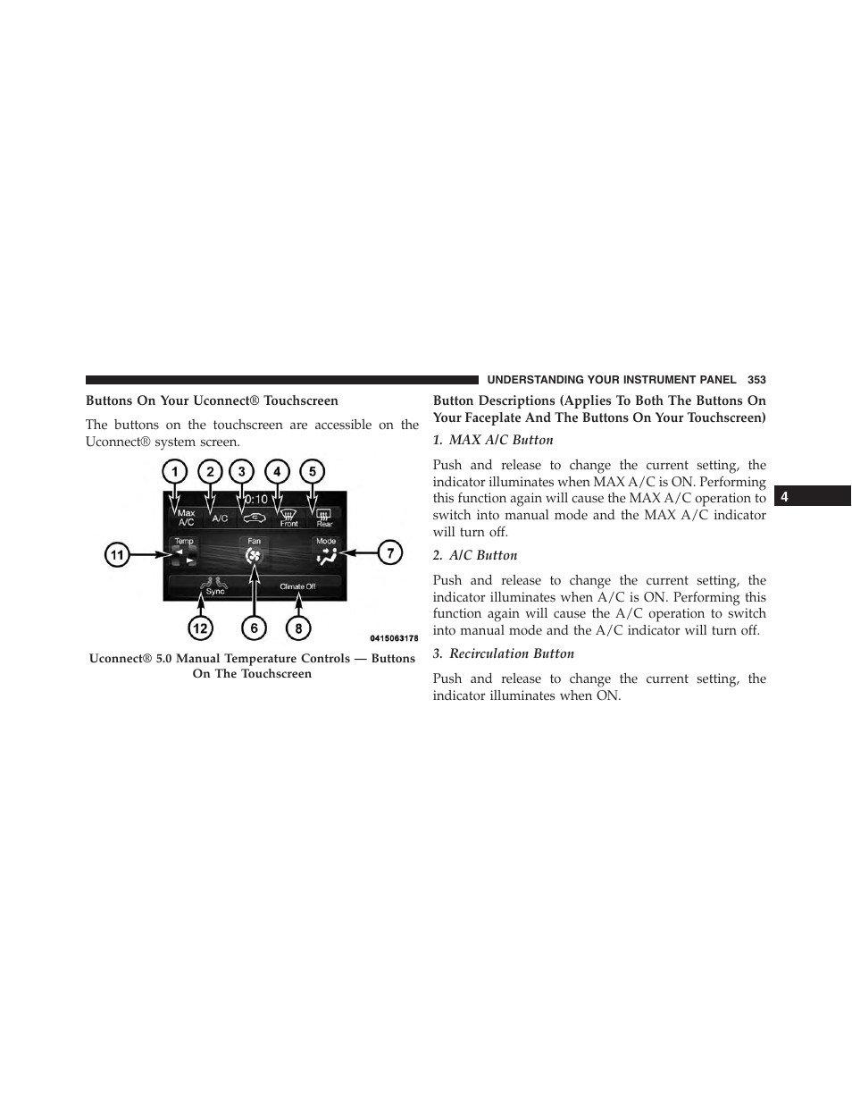 Dodge 2015 Charger - Owner Manual User Manual | Page 355 / 638