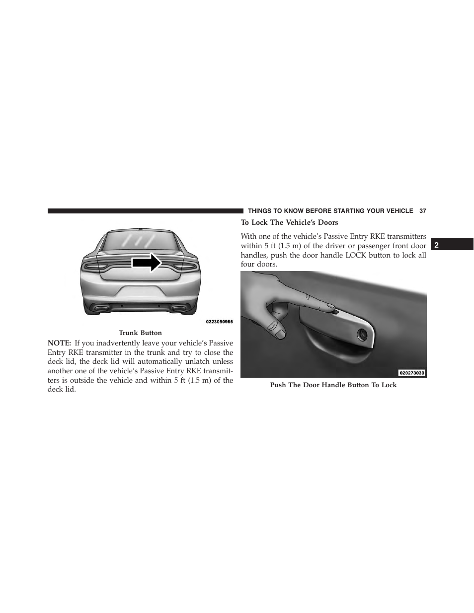 Dodge 2015 Charger - Owner Manual User Manual | Page 39 / 638