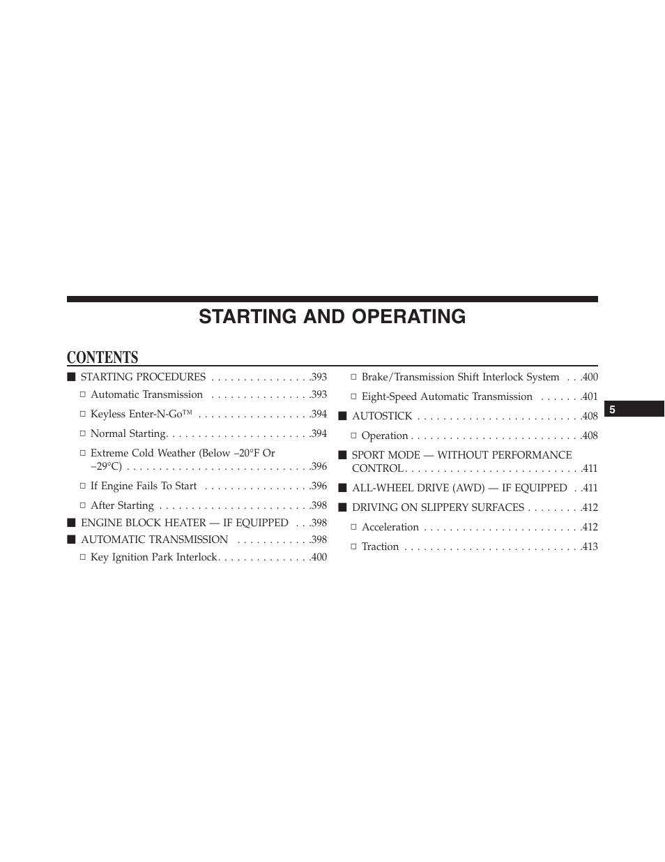 Dodge 2015 Charger - Owner Manual User Manual | Page 391 / 638
