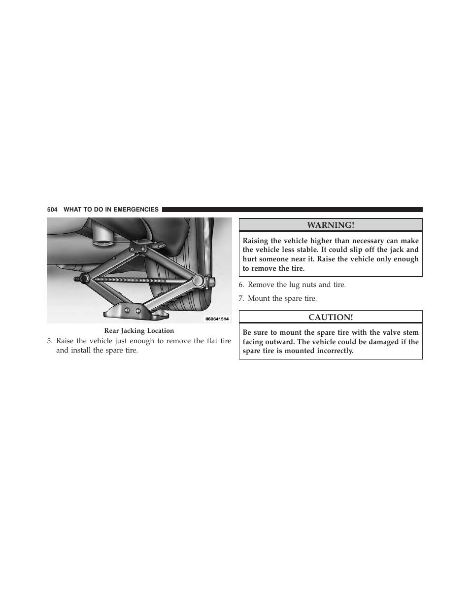 Dodge 2015 Charger - Owner Manual User Manual | Page 506 / 638