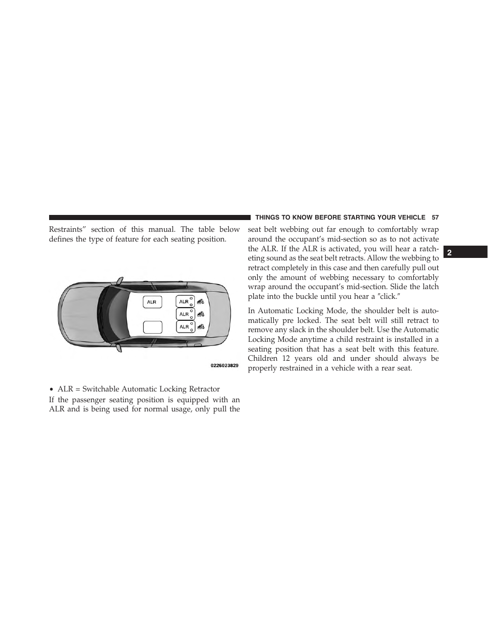 Dodge 2015 Charger - Owner Manual User Manual | Page 59 / 638