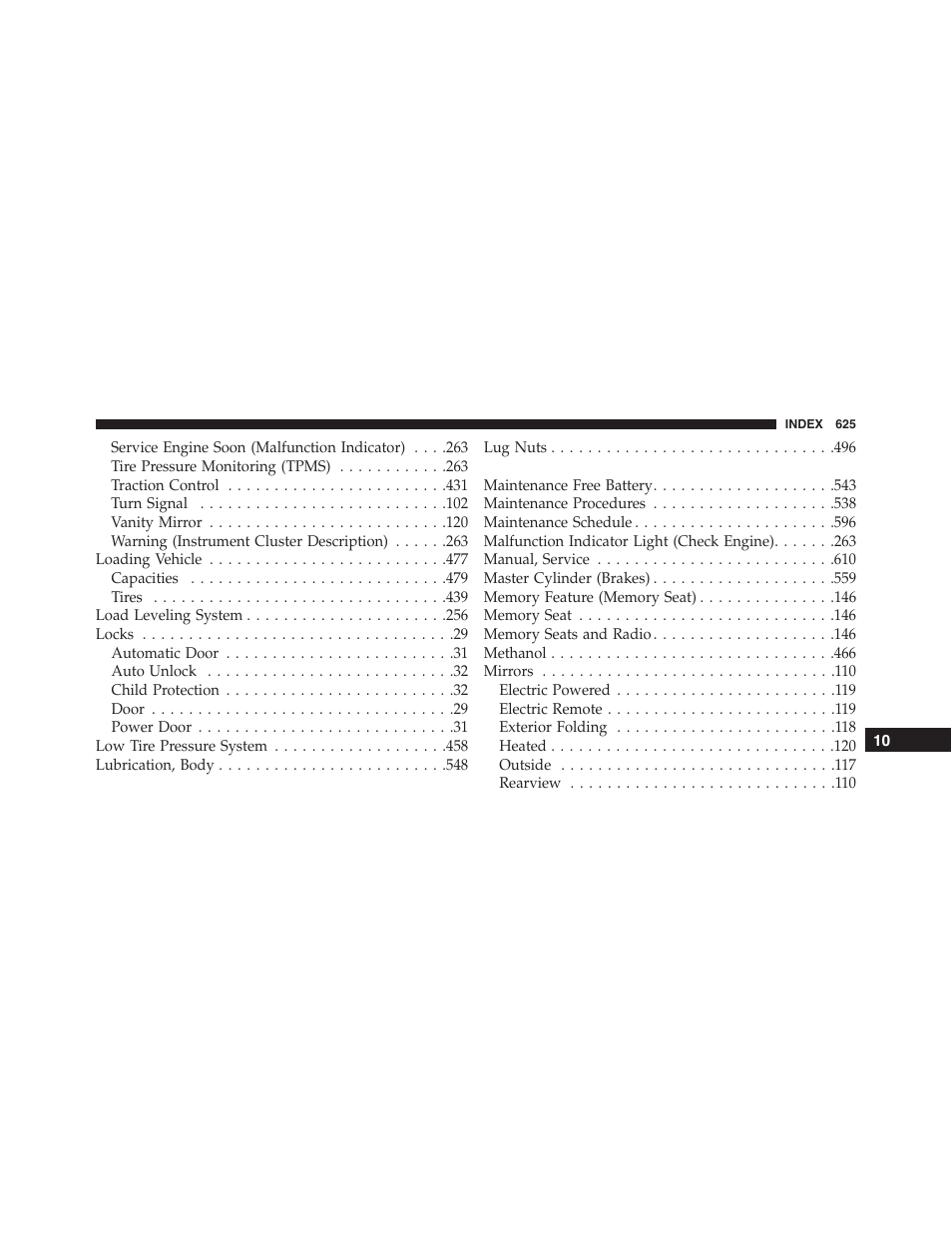 Dodge 2015 Charger - Owner Manual User Manual | Page 627 / 638