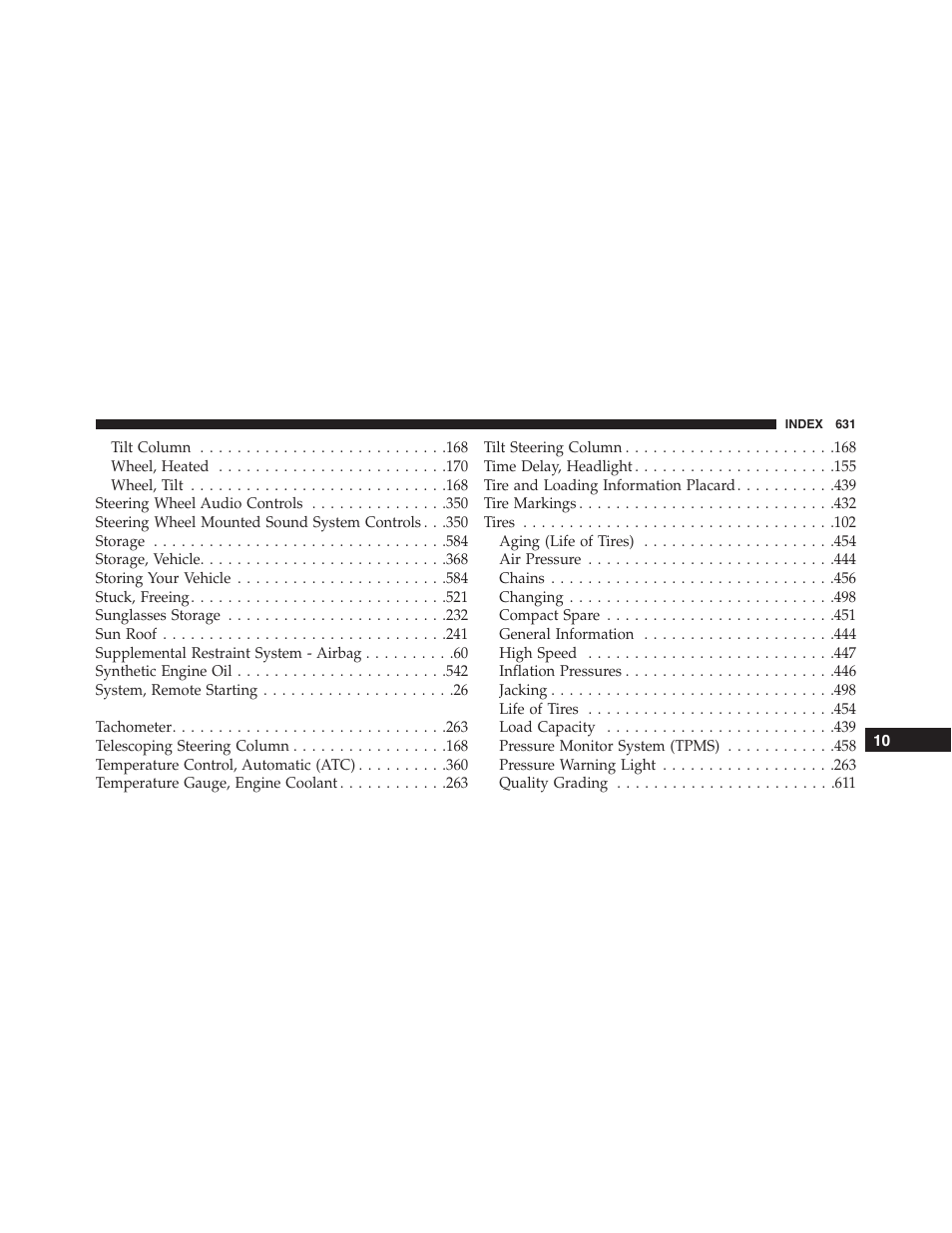 Dodge 2015 Charger - Owner Manual User Manual | Page 633 / 638