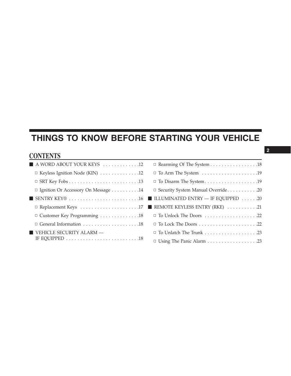 Dodge 2015 Charger-SRT - Owner Manual User Manual | Page 11 / 595
