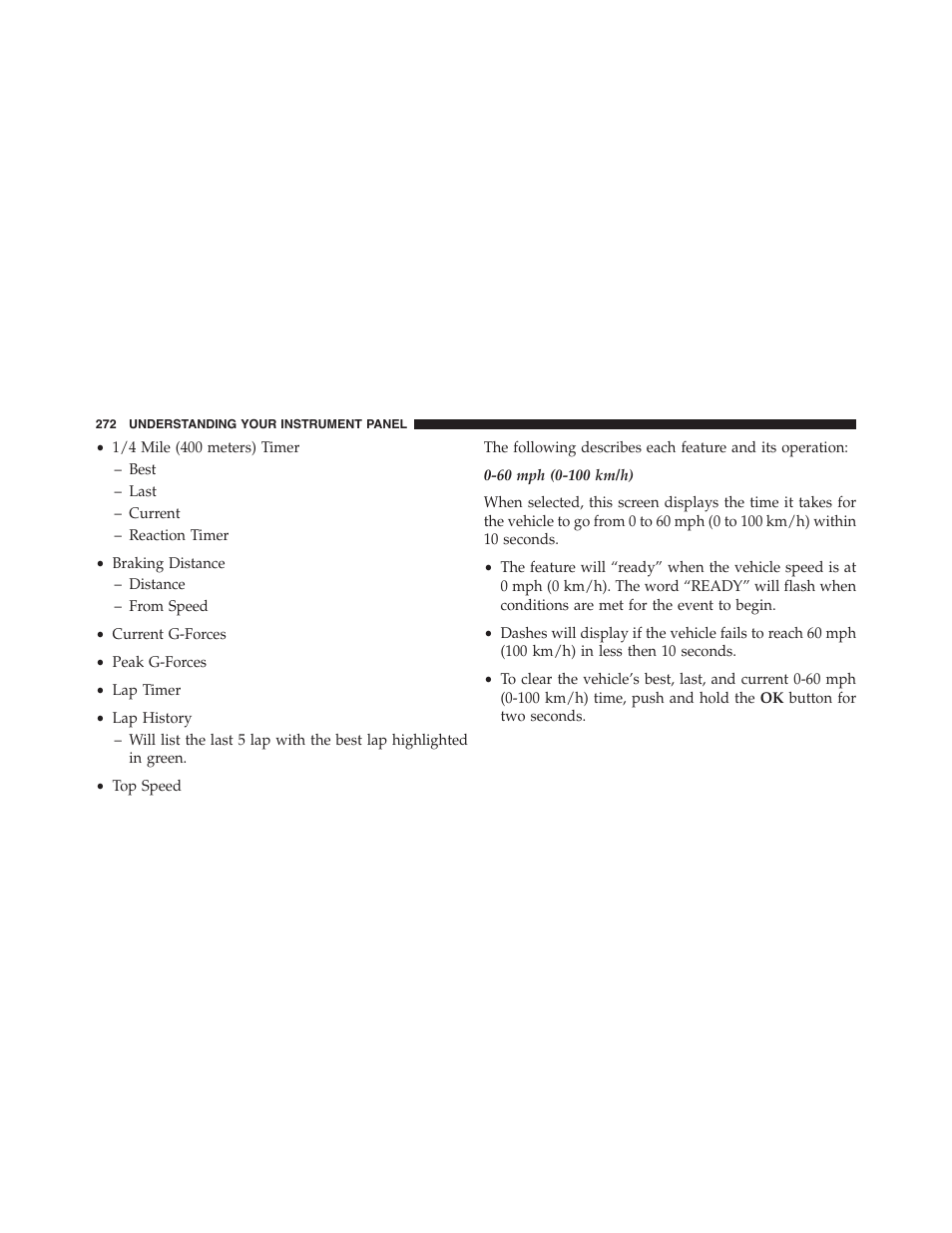 Dodge 2015 Charger-SRT - Owner Manual User Manual | Page 274 / 595