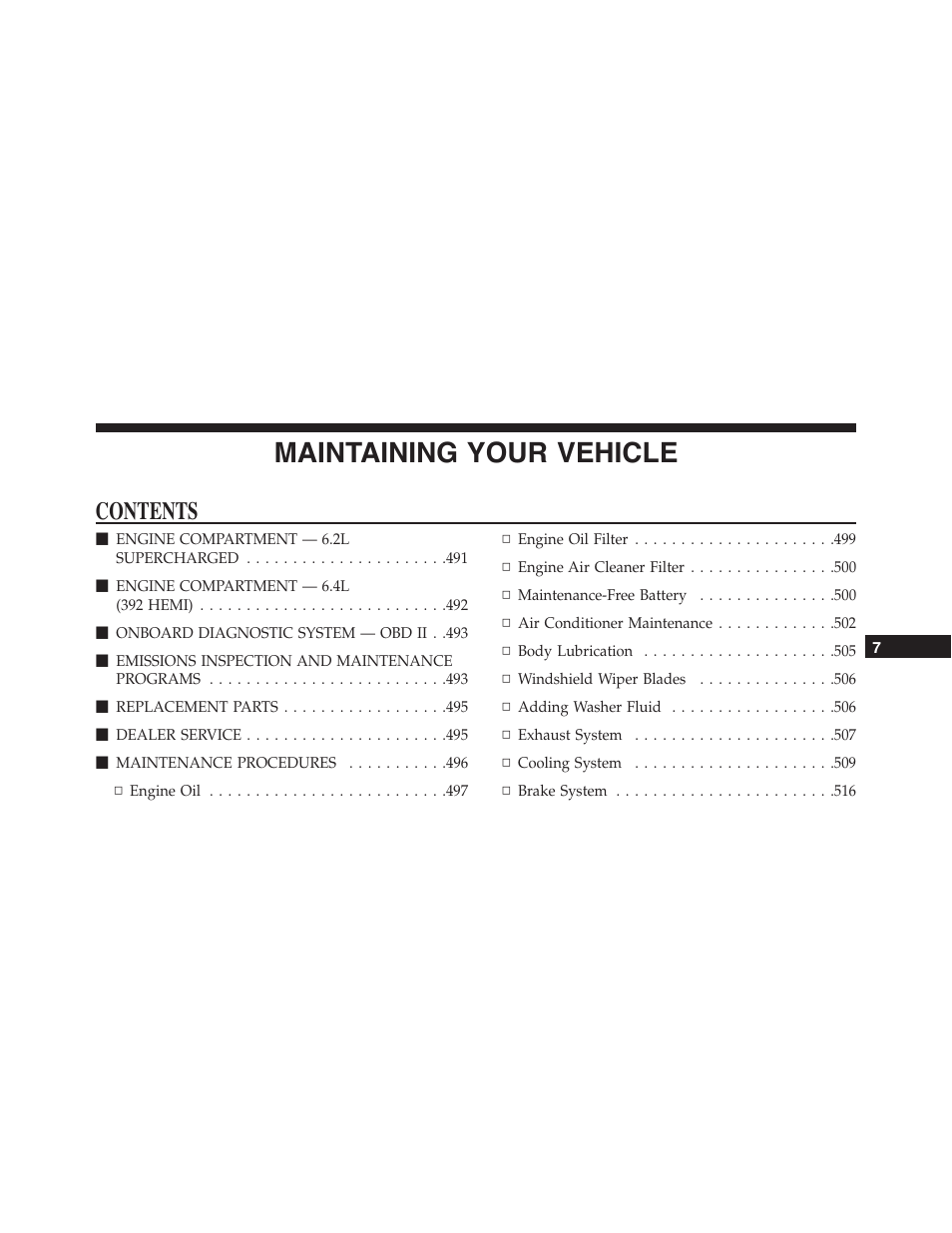 Dodge 2015 Charger-SRT - Owner Manual User Manual | Page 491 / 595