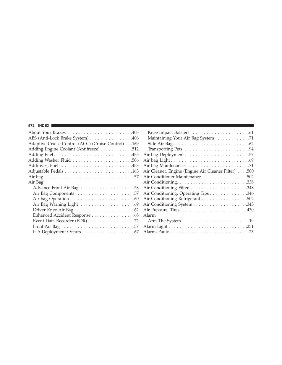 Dodge 2015 Charger-SRT - Owner Manual User Manual | Page 574 / 595