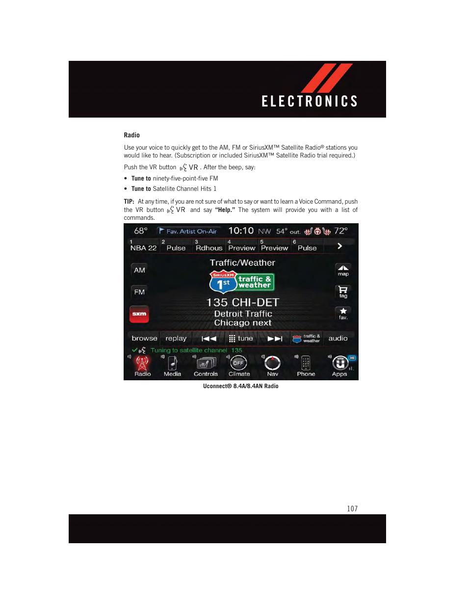 Dodge 2015 Charger-SRT - User Guide User Manual | Page 109 / 244