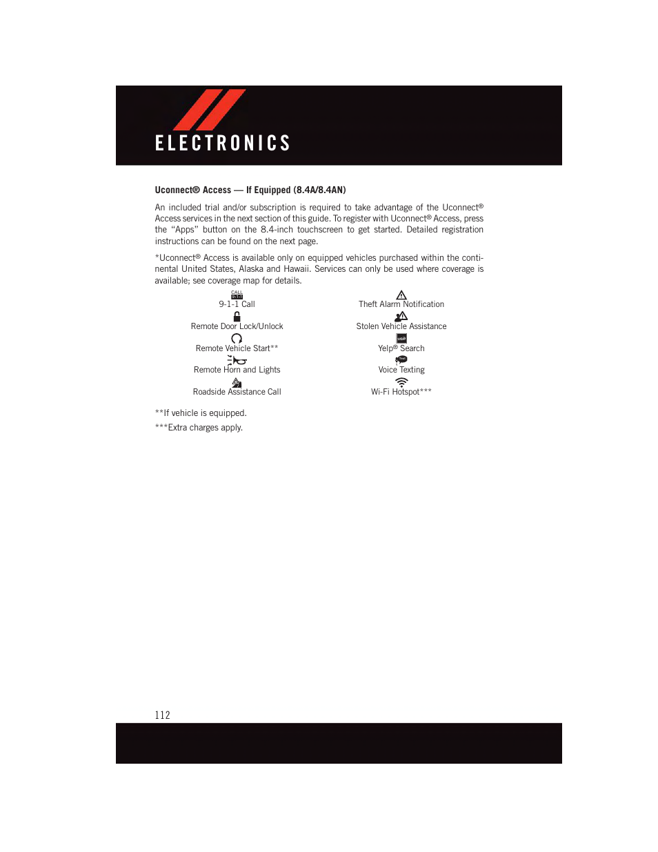 Dodge 2015 Charger-SRT - User Guide User Manual | Page 114 / 244