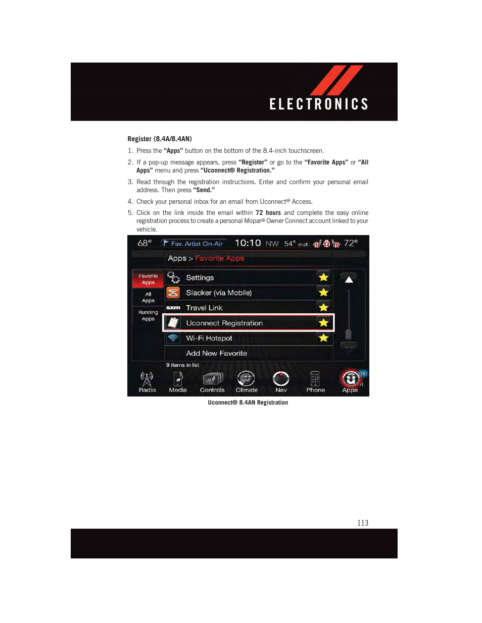 Dodge 2015 Charger-SRT - User Guide User Manual | Page 115 / 244