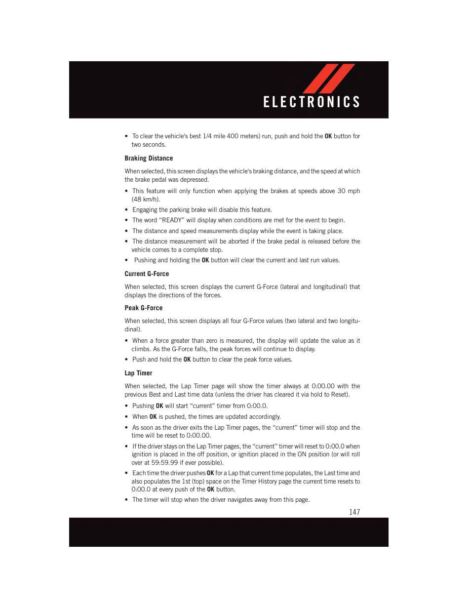 Dodge 2015 Charger-SRT - User Guide User Manual | Page 149 / 244