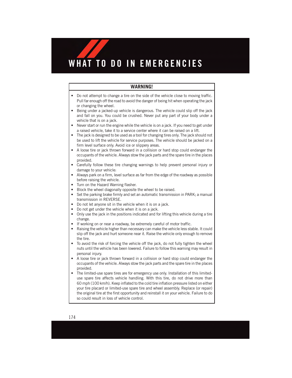 Dodge 2015 Charger-SRT - User Guide User Manual | Page 176 / 244