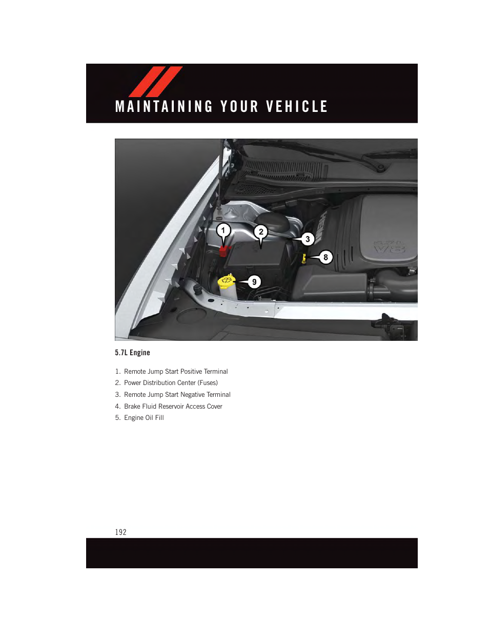 7l engine | Dodge 2015 Charger-SRT - User Guide User Manual | Page 194 / 244