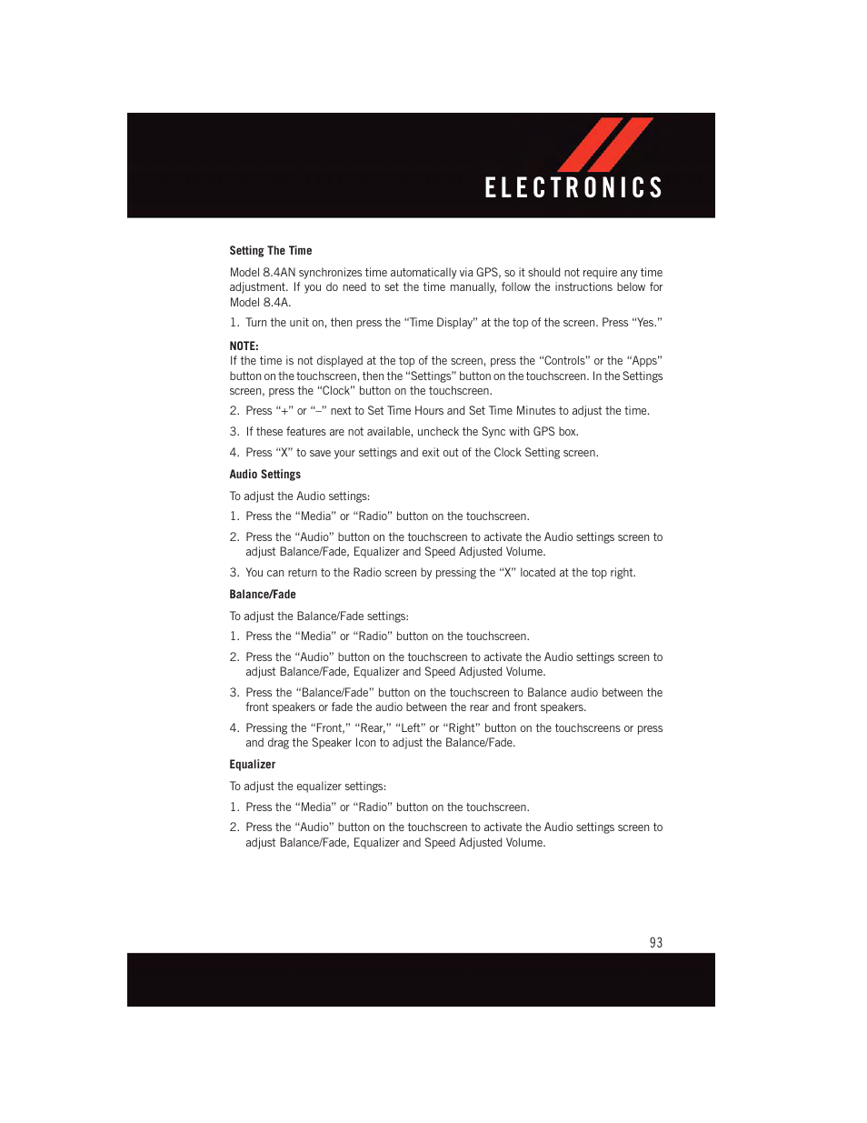 Dodge 2015 Charger-SRT - User Guide User Manual | Page 95 / 244