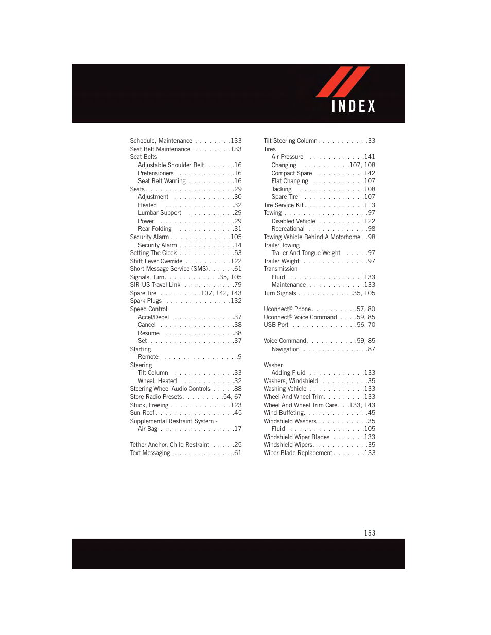 Dodge 2015 Dart - User Guide User Manual | Page 155 / 164