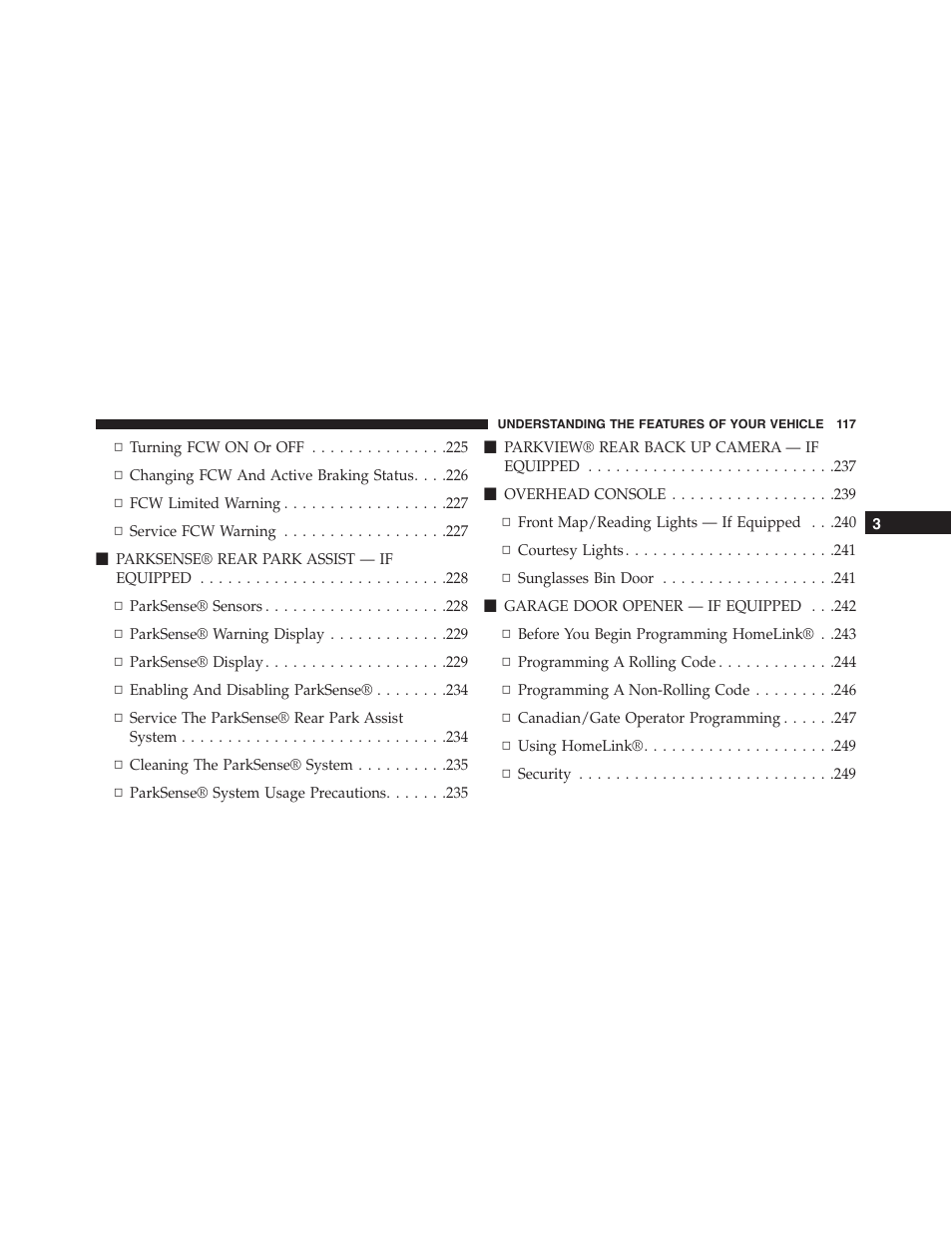 Dodge 2015 Durango - Owner Manual User Manual | Page 119 / 689