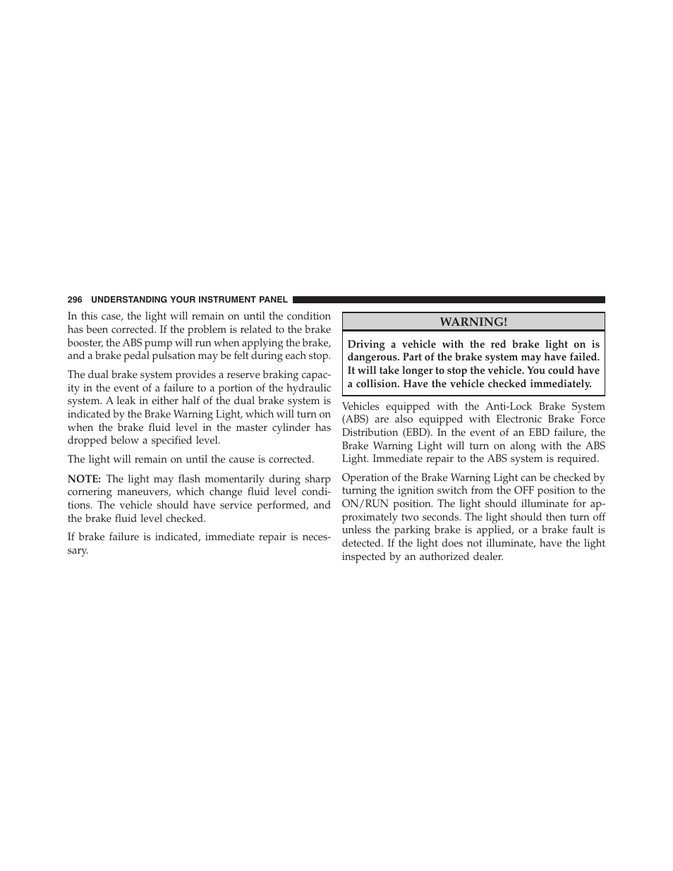 Dodge 2015 Durango - Owner Manual User Manual | Page 298 / 689