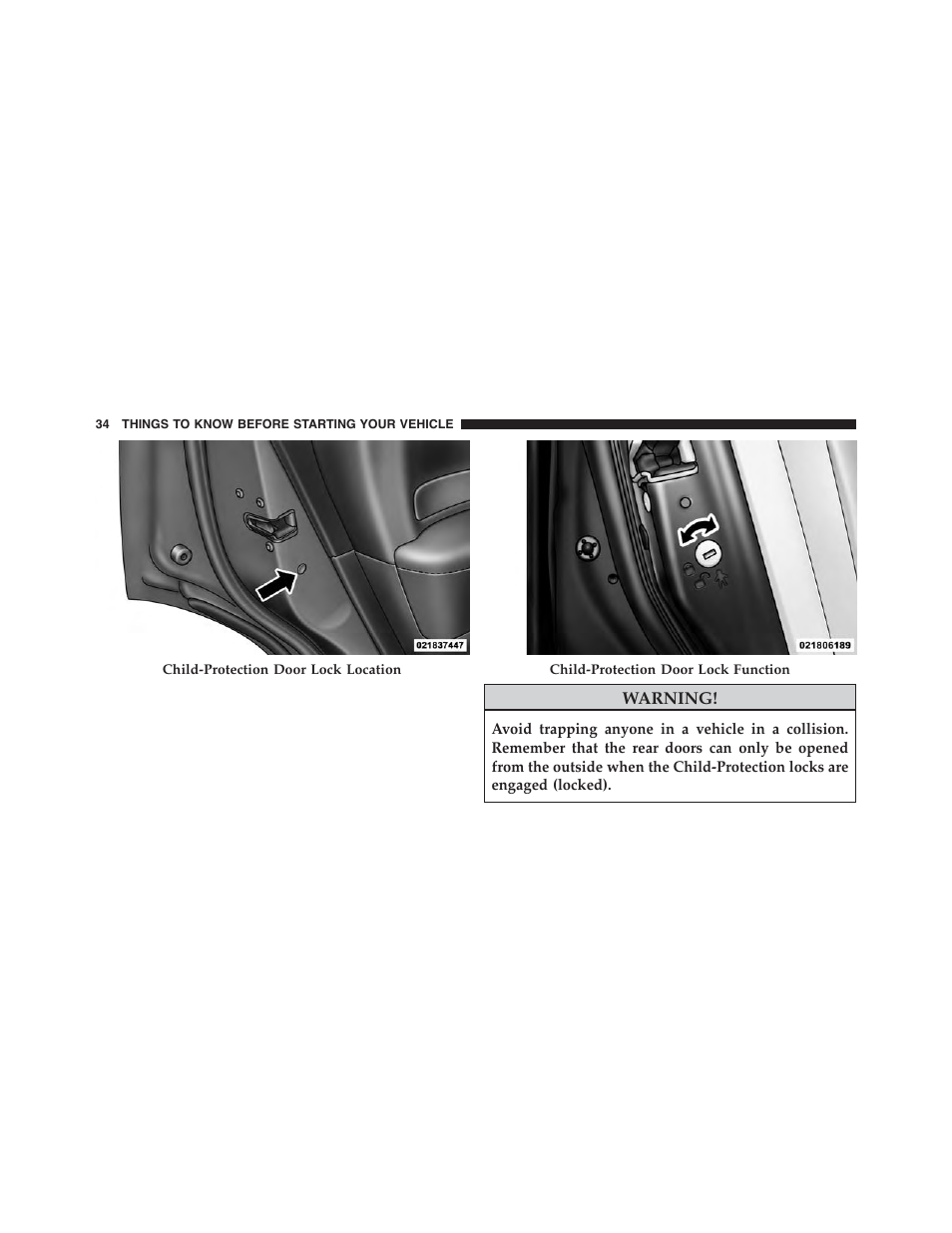 Dodge 2015 Durango - Owner Manual User Manual | Page 36 / 689