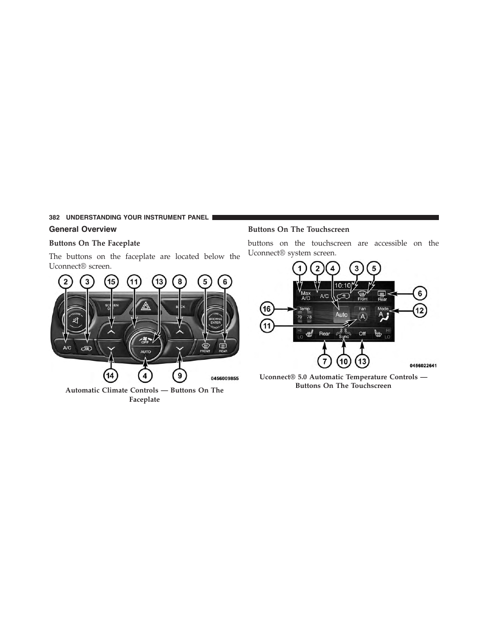 General overview | Dodge 2015 Durango - Owner Manual User Manual | Page 384 / 689