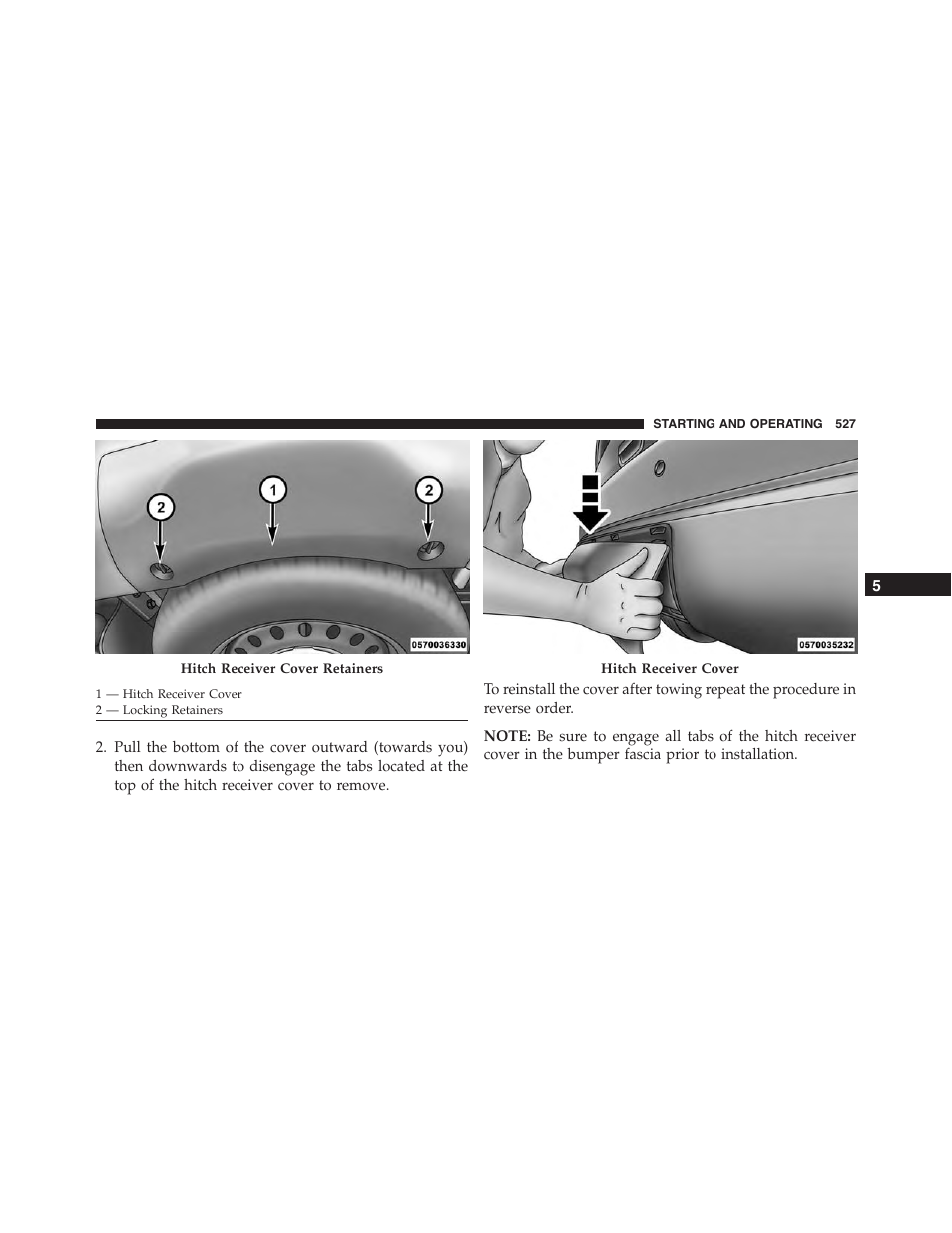 Dodge 2015 Durango - Owner Manual User Manual | Page 529 / 689