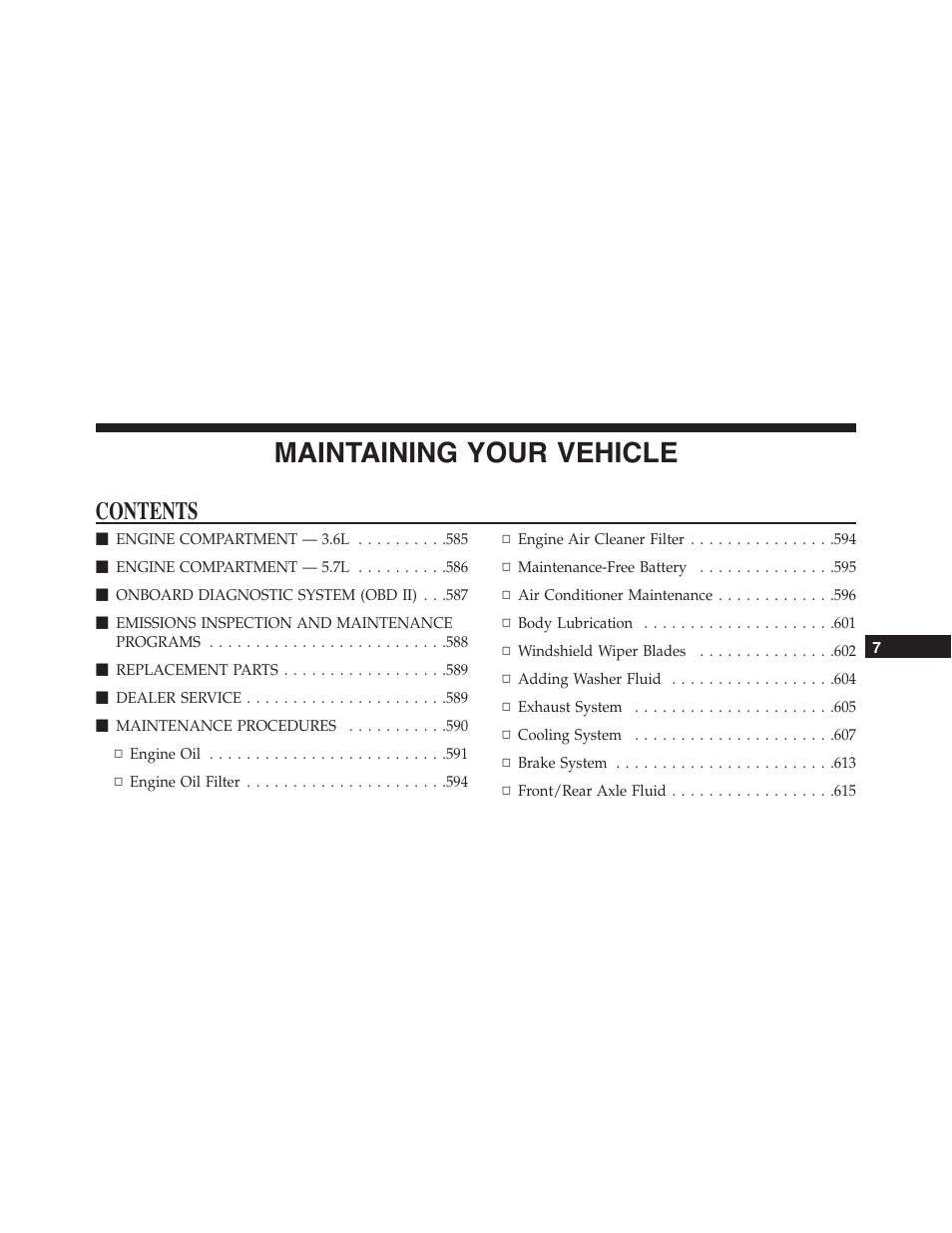 Dodge 2015 Durango - Owner Manual User Manual | Page 585 / 689