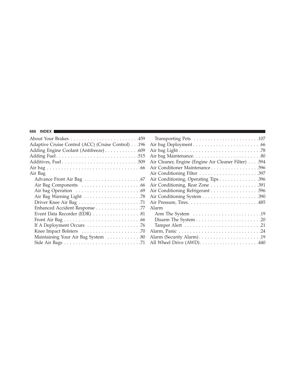 Dodge 2015 Durango - Owner Manual User Manual | Page 668 / 689