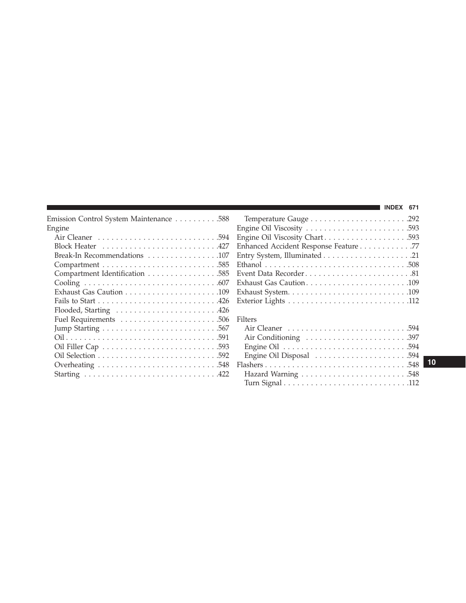 Dodge 2015 Durango - Owner Manual User Manual | Page 673 / 689