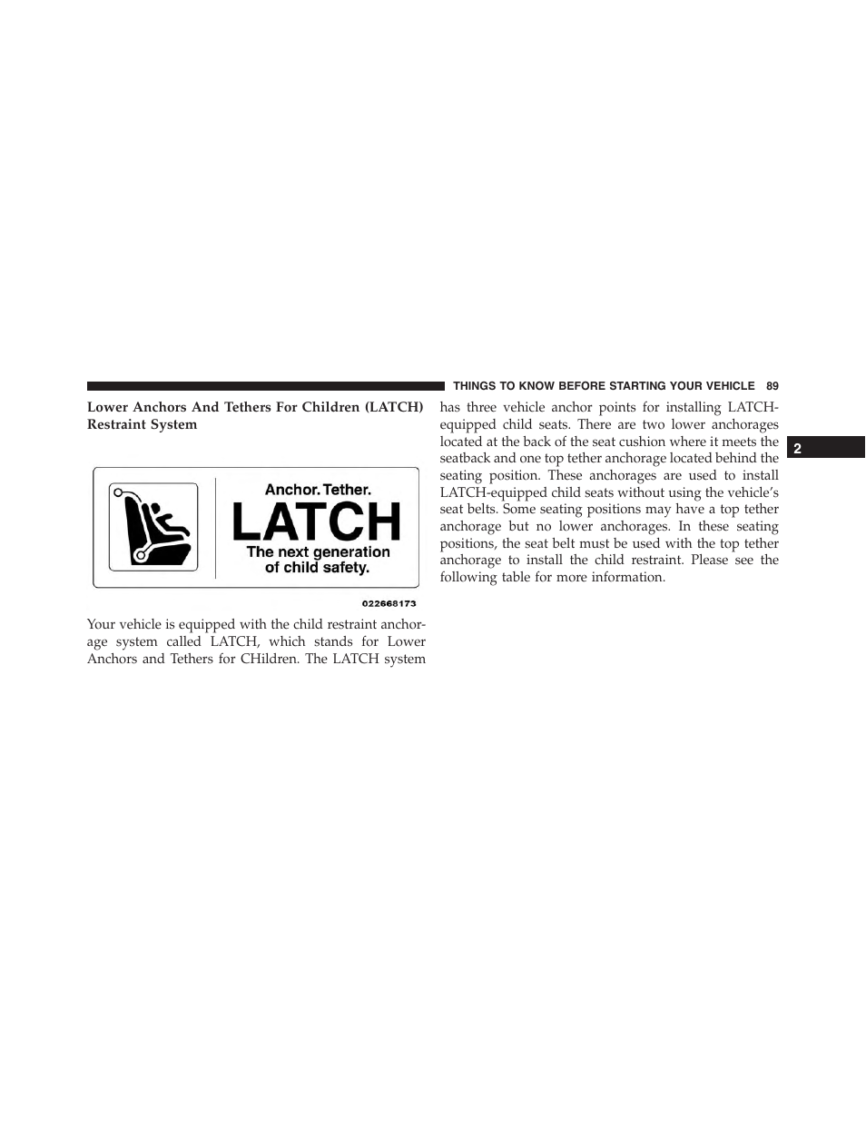 Dodge 2015 Durango - Owner Manual User Manual | Page 91 / 689