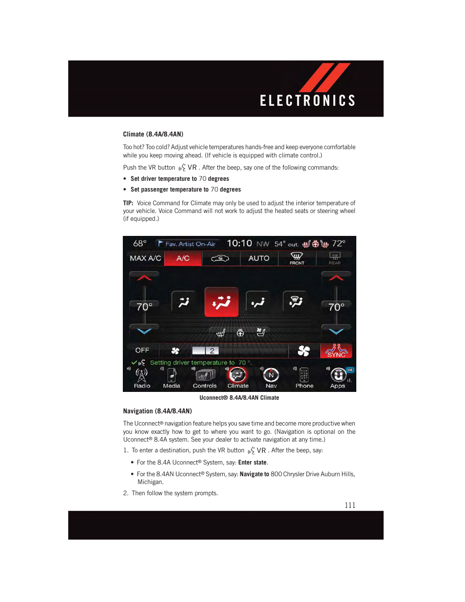 Dodge 2015 Durango - User Guide User Manual | Page 113 / 228