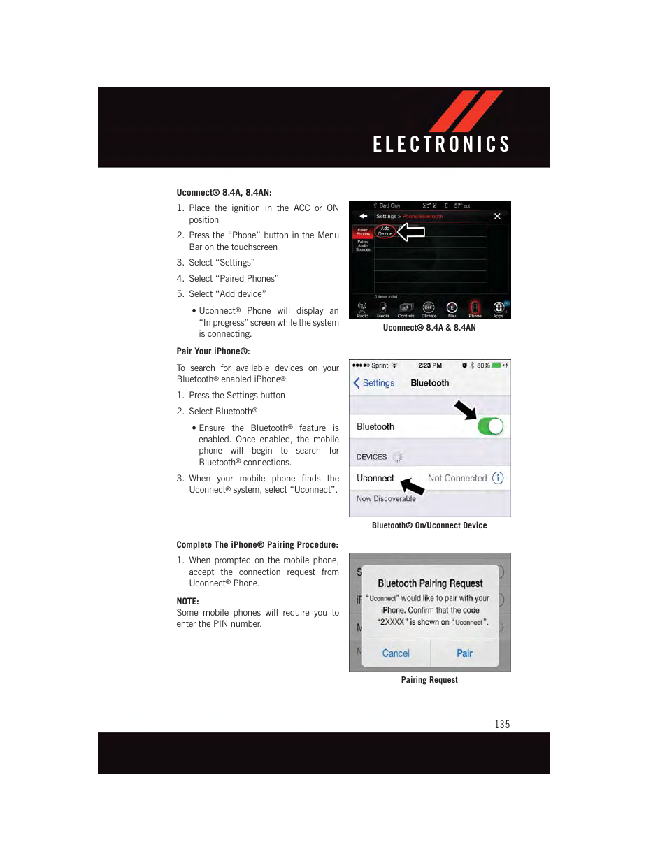 Dodge 2015 Durango - User Guide User Manual | Page 137 / 228