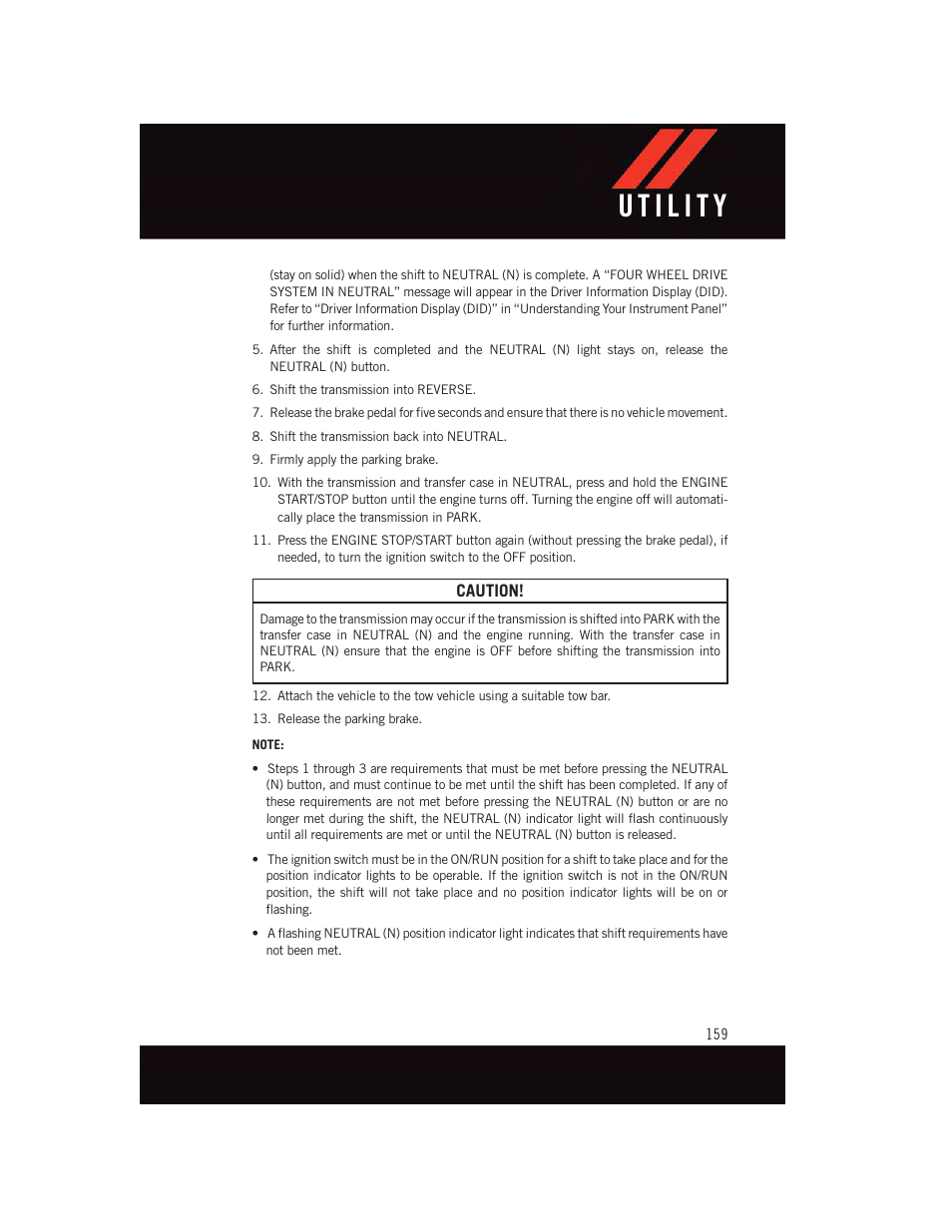 Dodge 2015 Durango - User Guide User Manual | Page 161 / 228