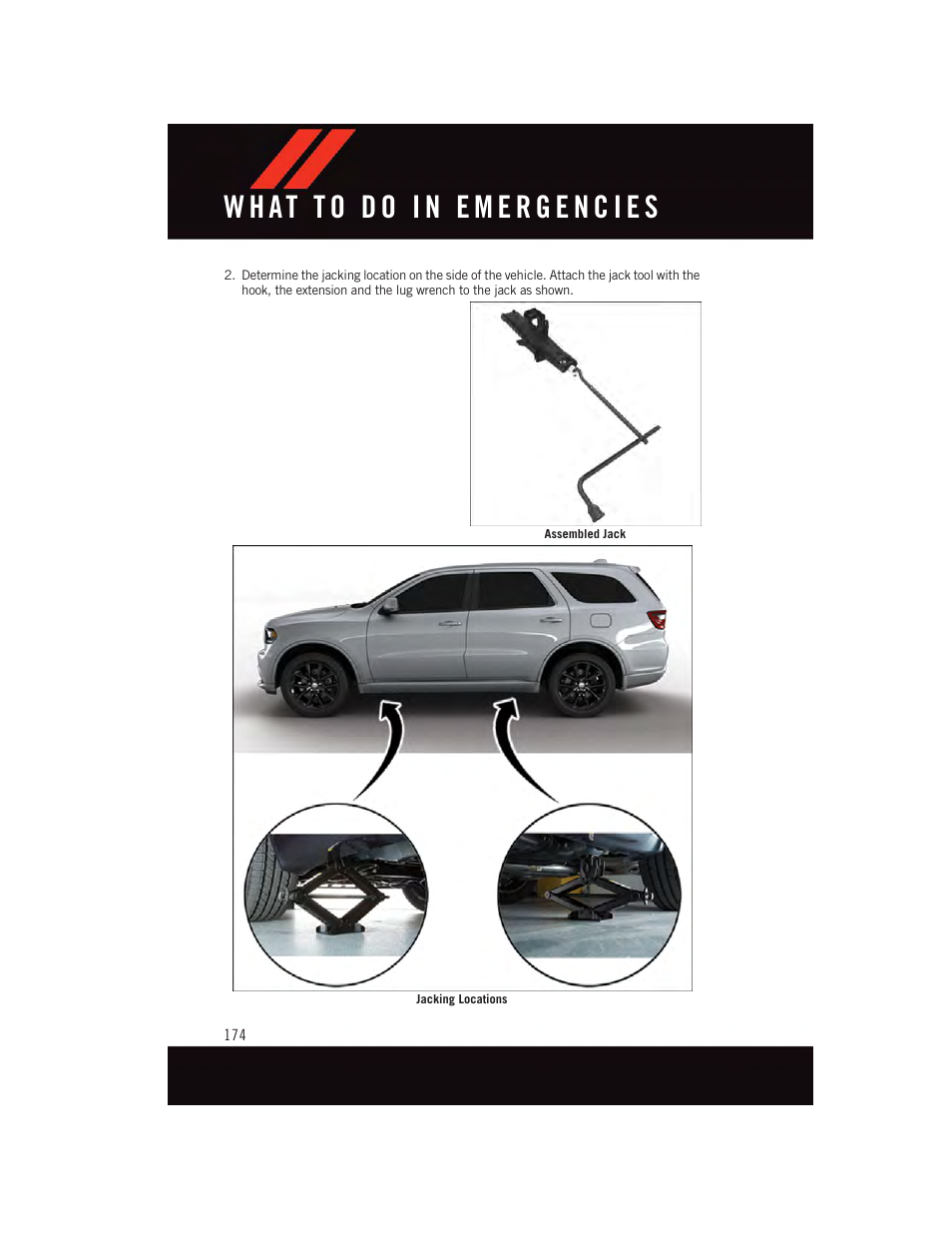 Dodge 2015 Durango - User Guide User Manual | Page 176 / 228