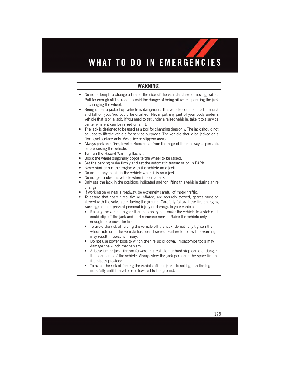 Dodge 2015 Durango - User Guide User Manual | Page 181 / 228